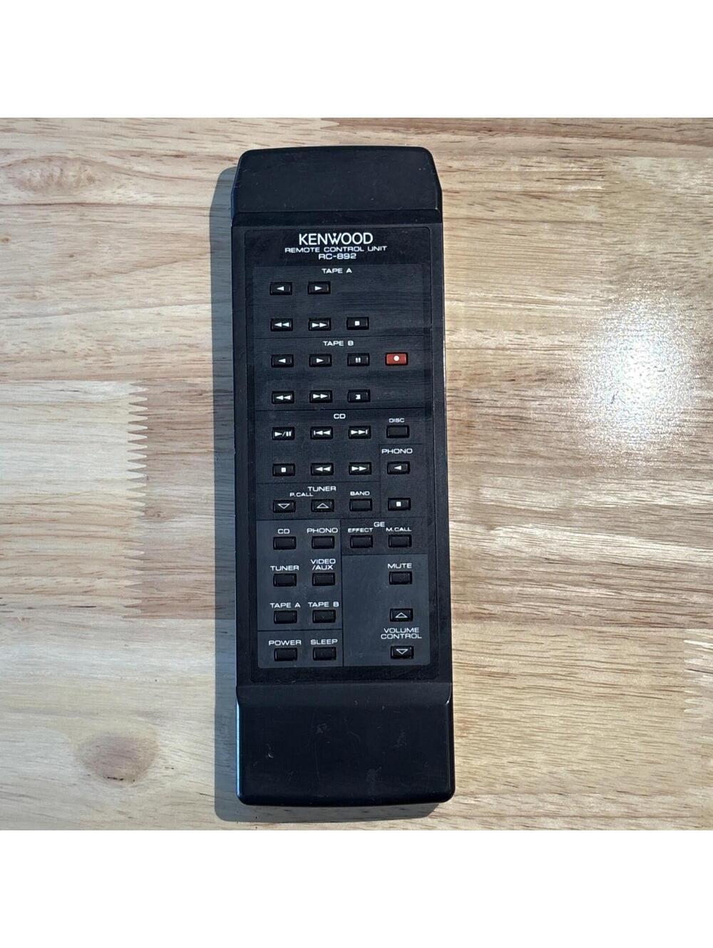Genuine Kenwood Remote Control Unit RC-892 Cd/Tuner TESTED